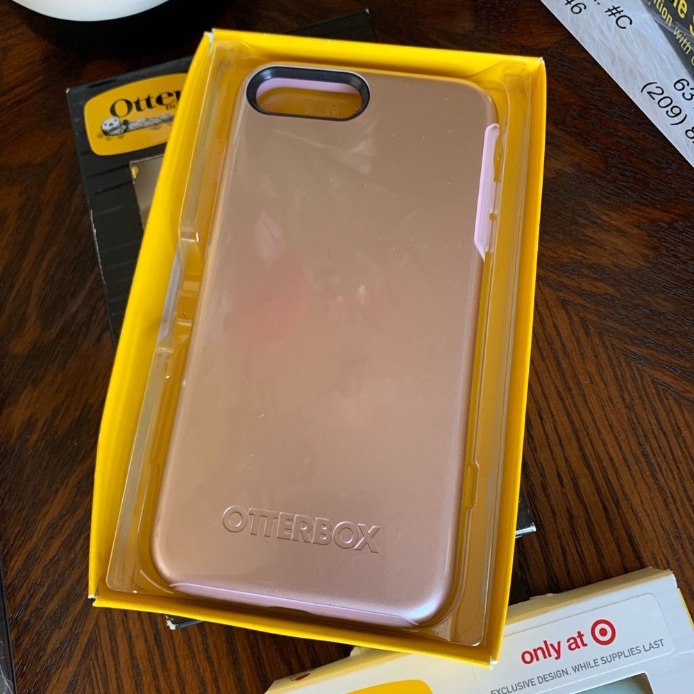 Otterbox symmetry rose gold/pink iPhone 7/8 plus